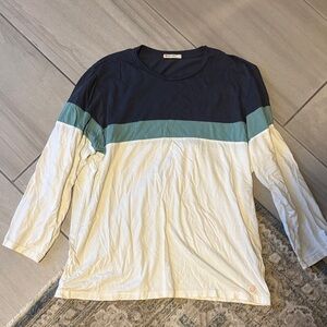 Marine Layer Cotton Long Sleeved Tee